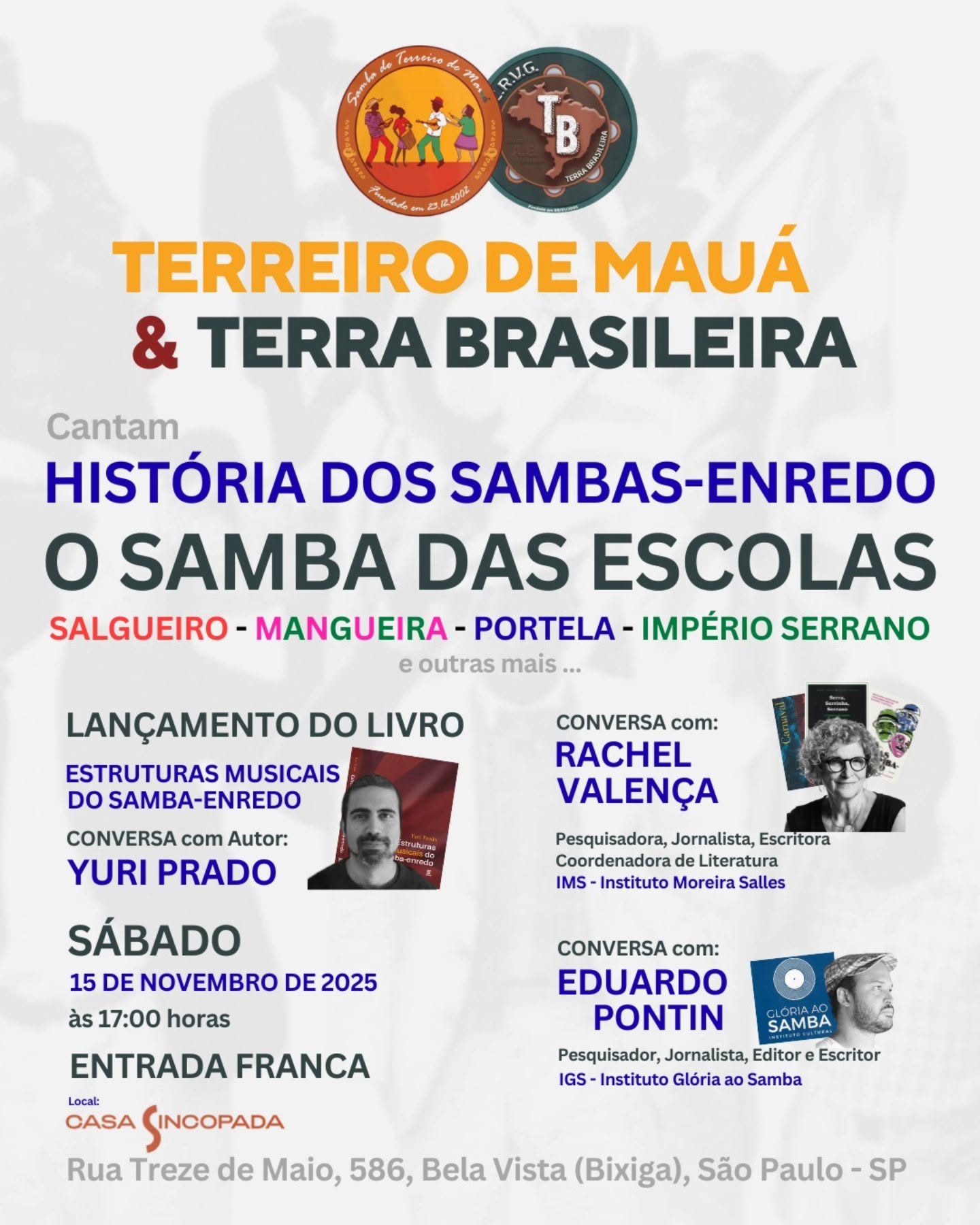 História dos Sambas Enredos