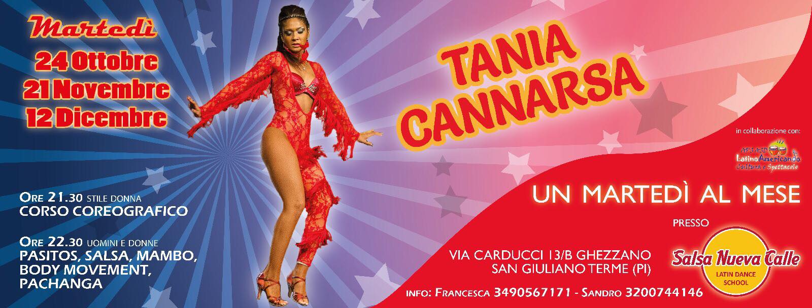 Tania Cannarsa presso Salsanuevacalle Pisa