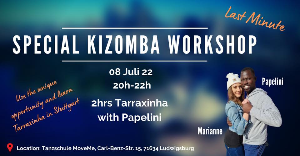 Special Kizomba Workshop - 2h Tarraxinha with Papelini