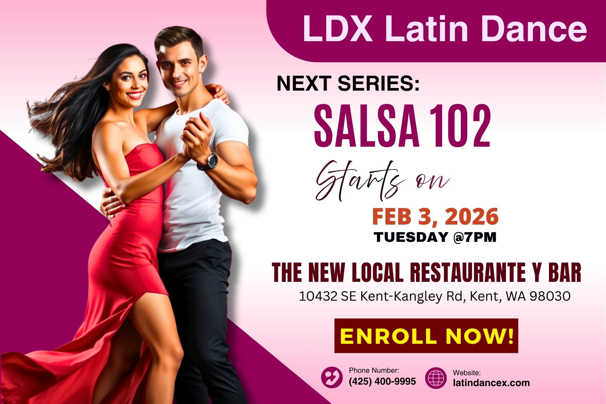 Intro To Latin Social Dancing - Salsa 102