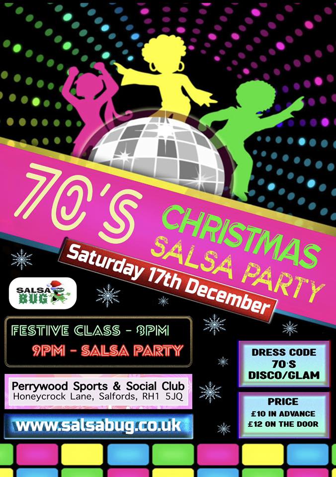70’s Christmas Salsa Party