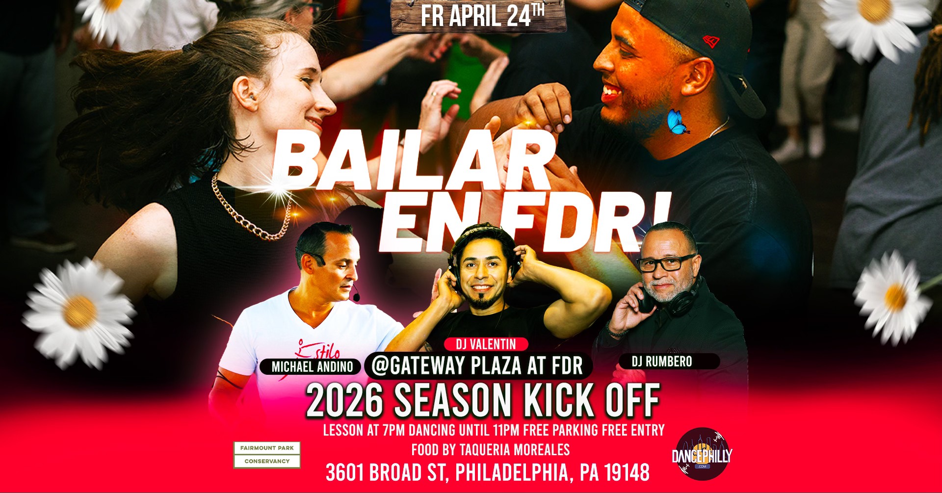 BAILAR EN FDR! 2026 Season Kick Off Party!
