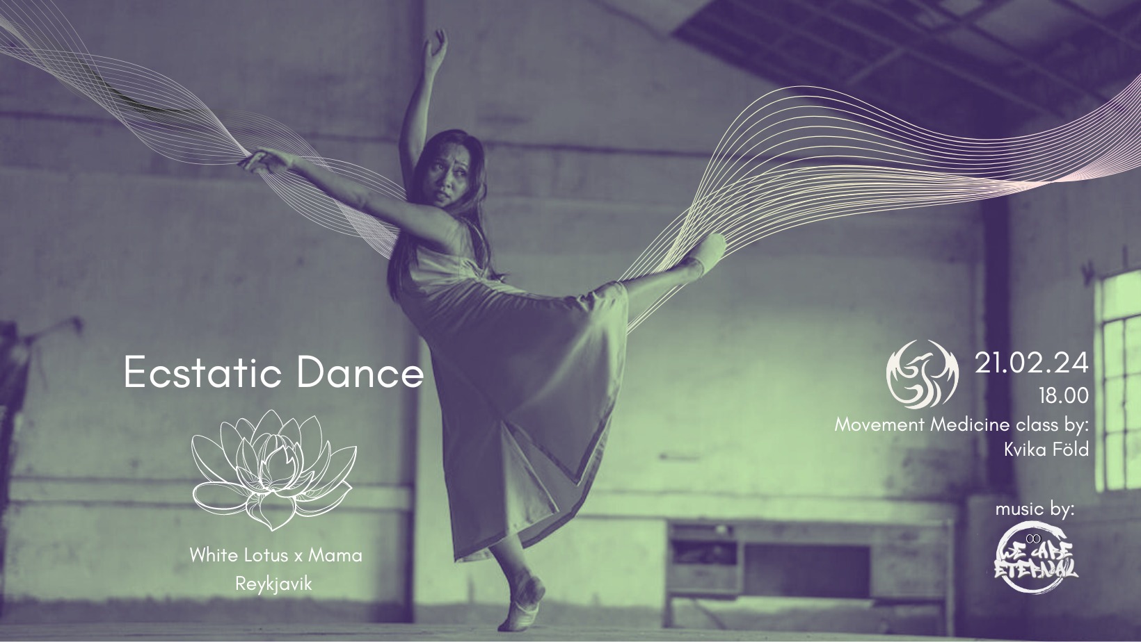Ecstatic Dance w Movement Medicine class x White Lotus