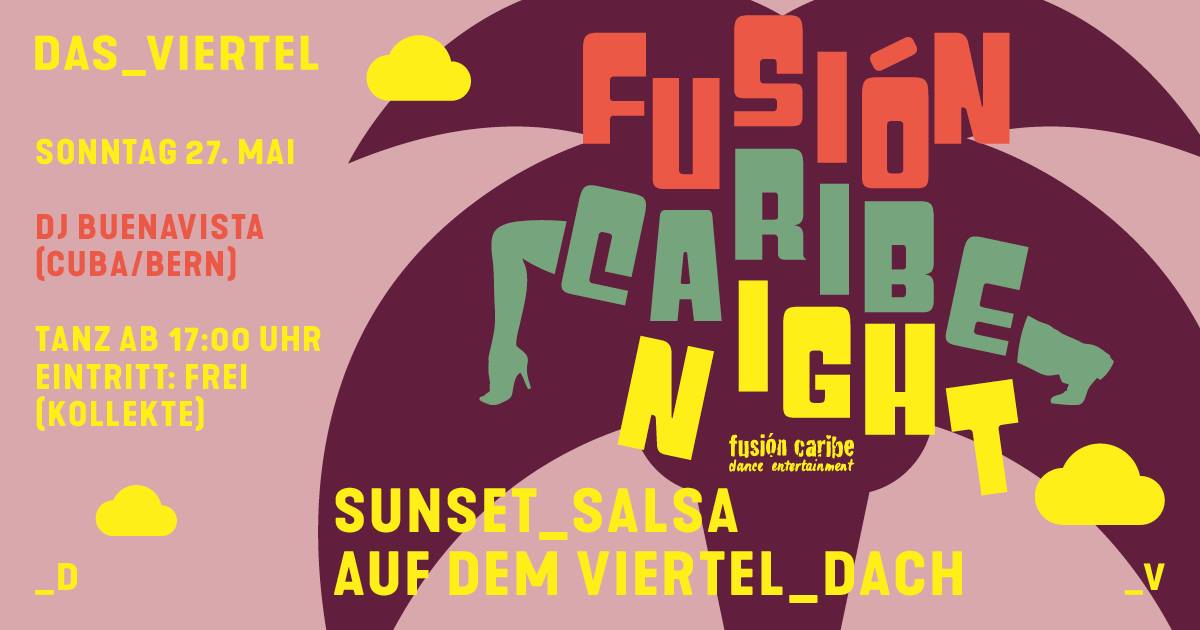 Fusión Caribe Night - Sunset Salsa auf dem _Dach