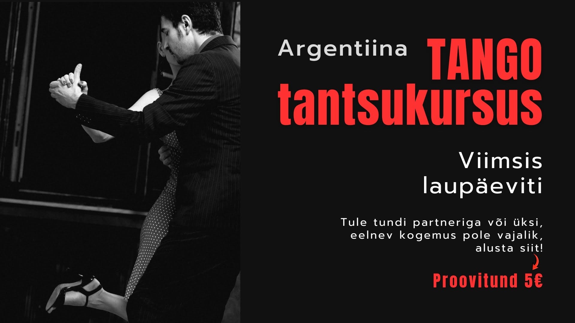 Argentiina tango tunnid Viimsis
