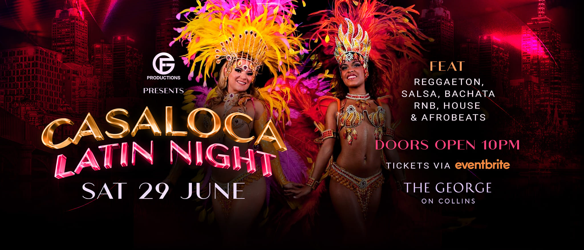Casaloca Latin Night at The George On Collins