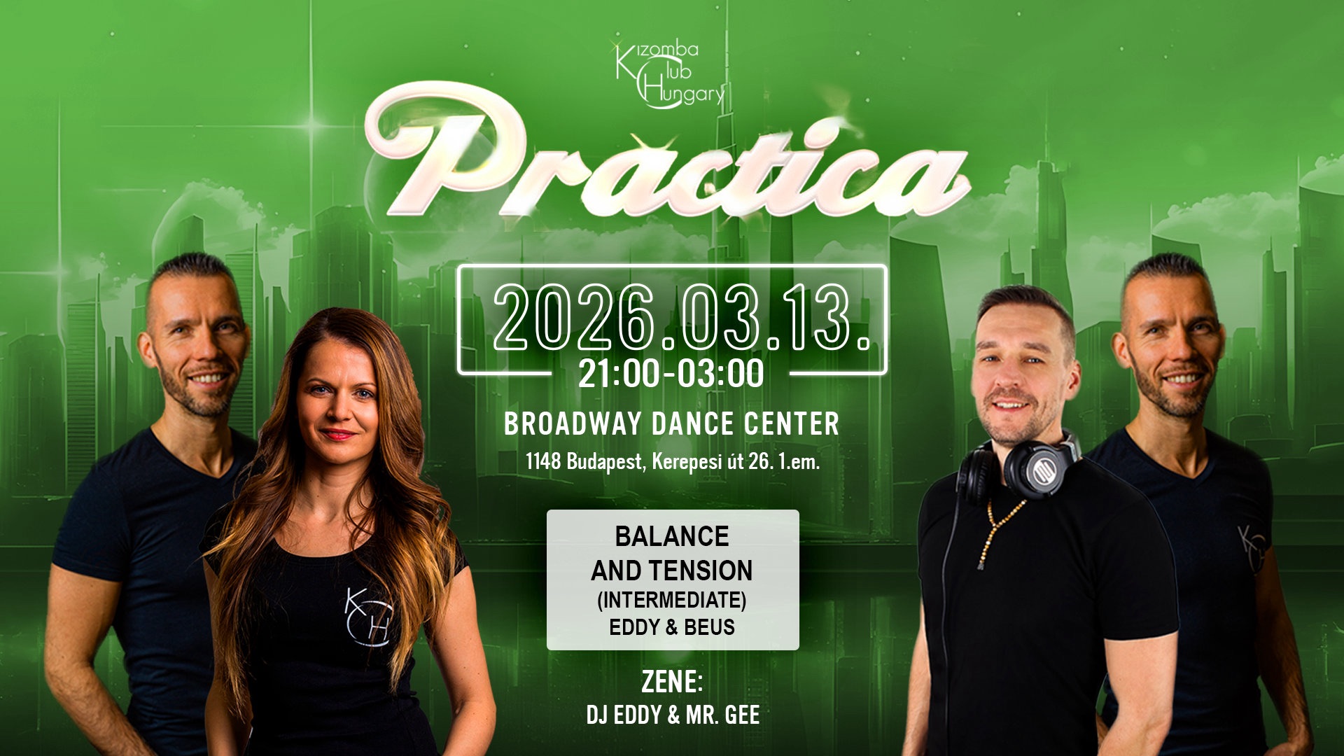 Kizomba Practica- 2026.03.13. Broadway