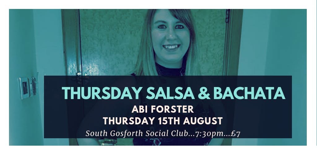 Thursday Salsa and Bachata with Abi Forster
