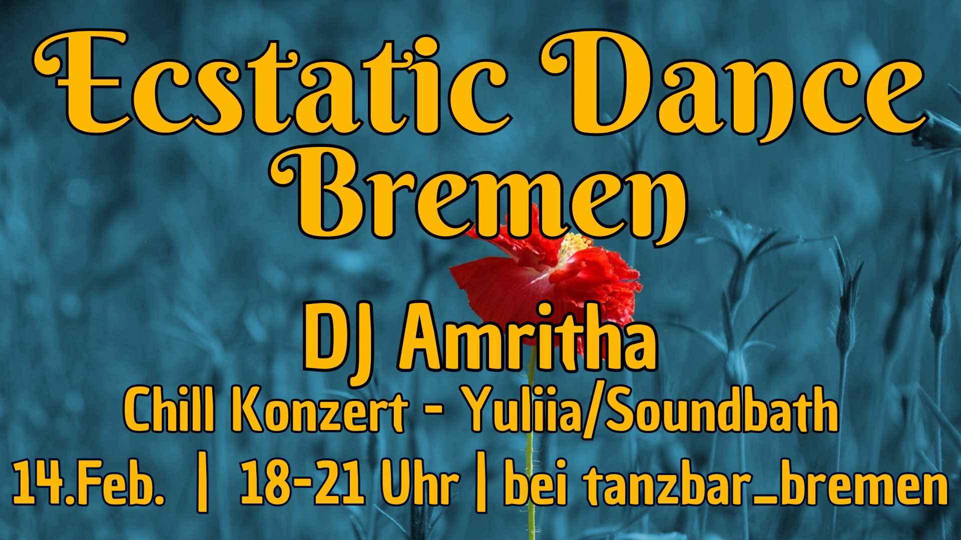 Ecstatic Dance Bremen - Amritha DJ & Warm up - Chill Konzert Yuliia Soundbath