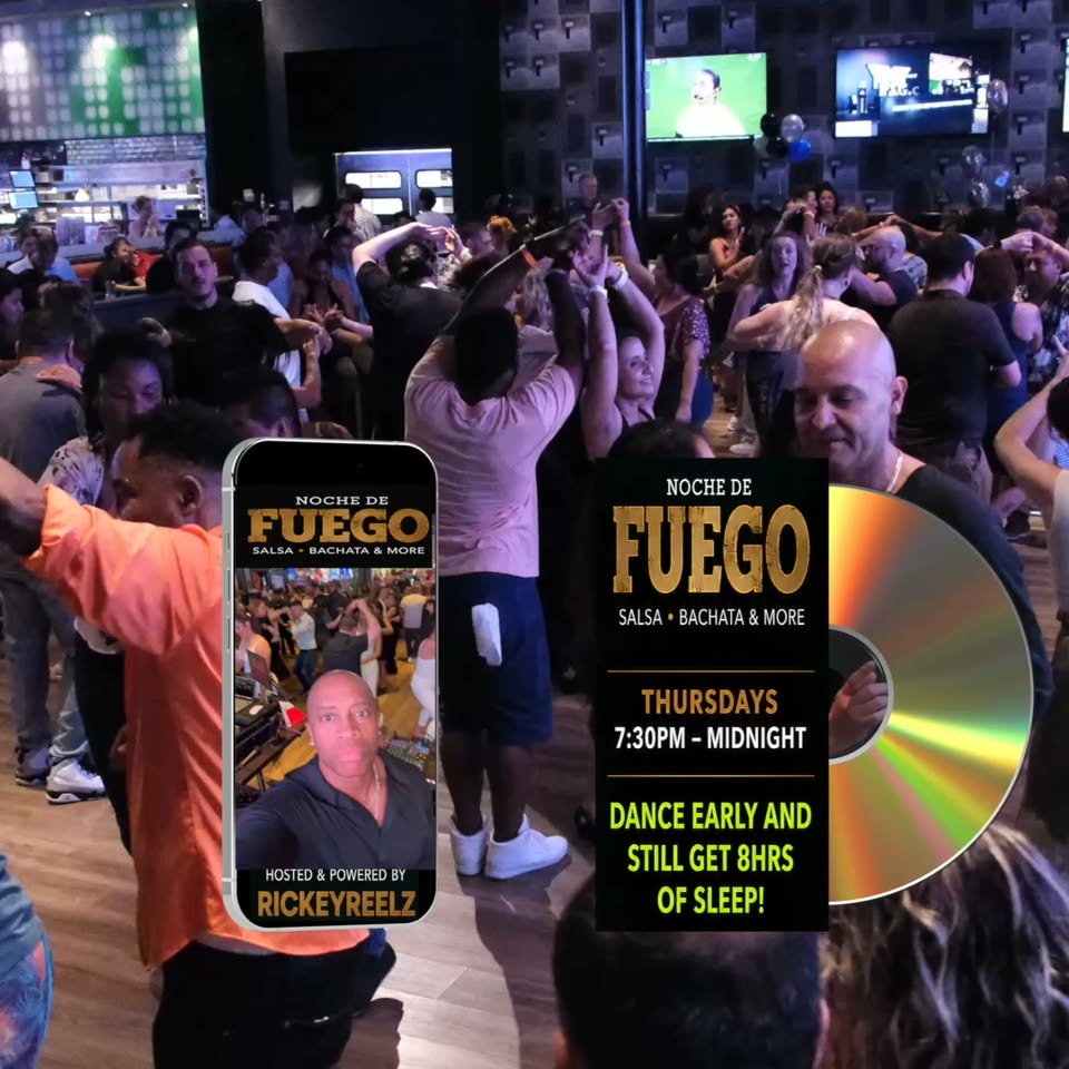 NOCHE DE FUEGO Salsa Bachata & More dance early