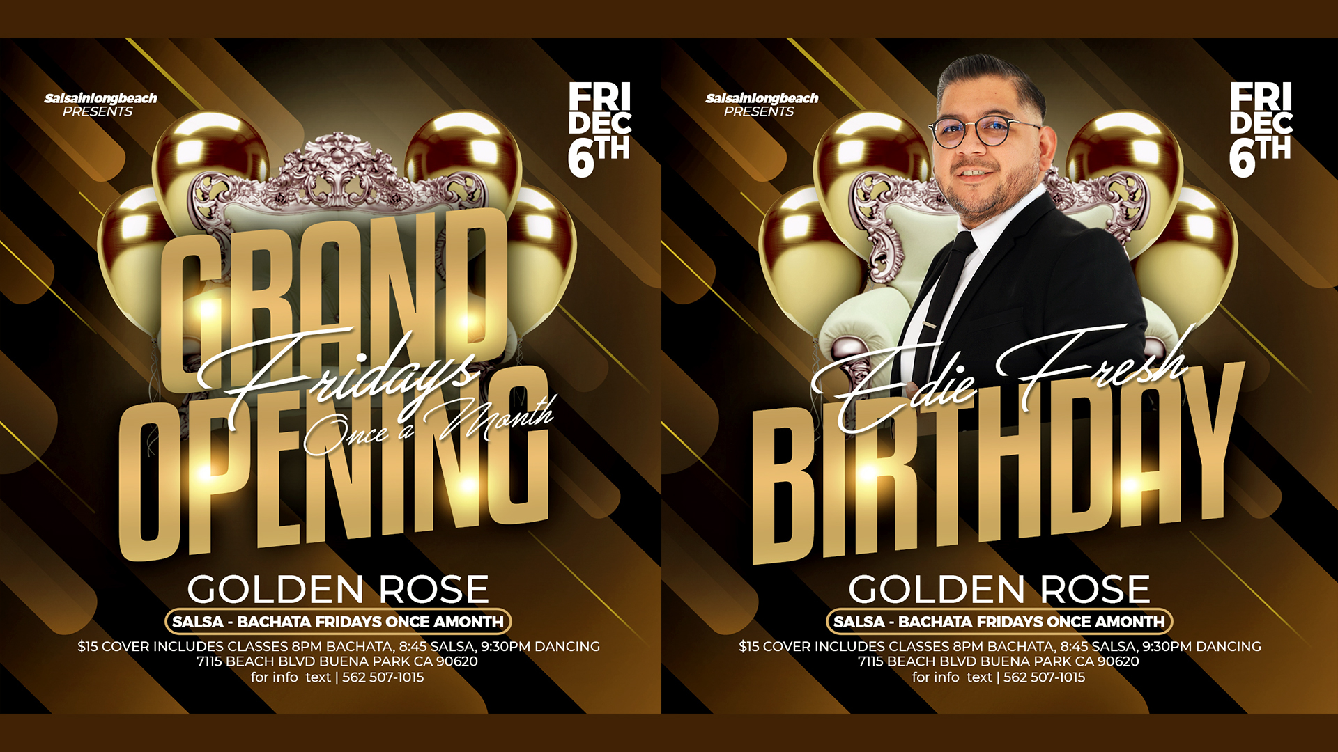 Grand Opening Fridays Edie Fresh's Birthday