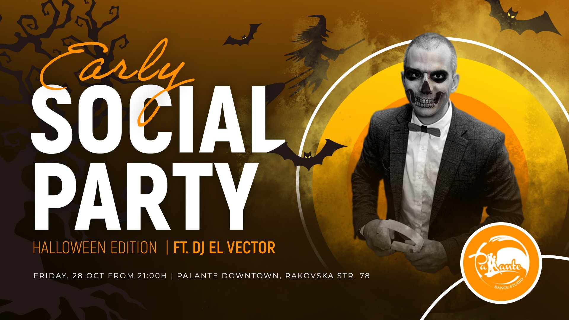 Halloween Salsa & Bachata Party @ PaLante