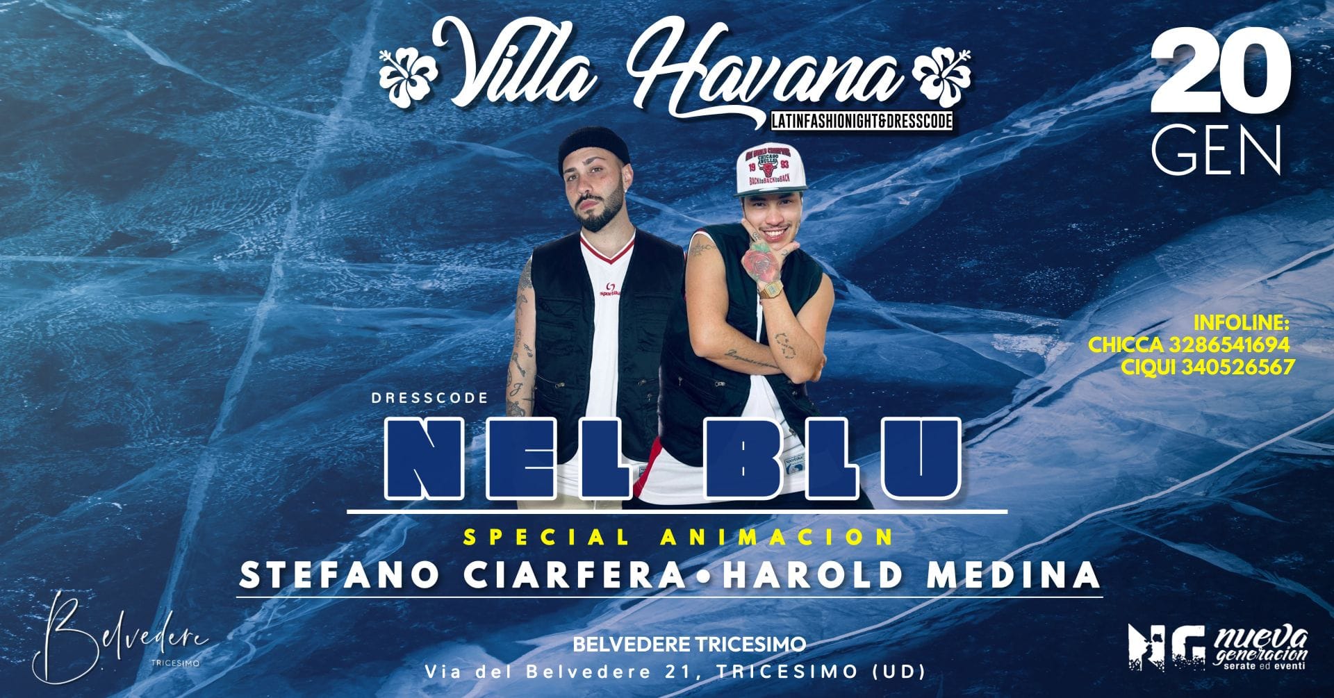 VillaHavana NEL BLU