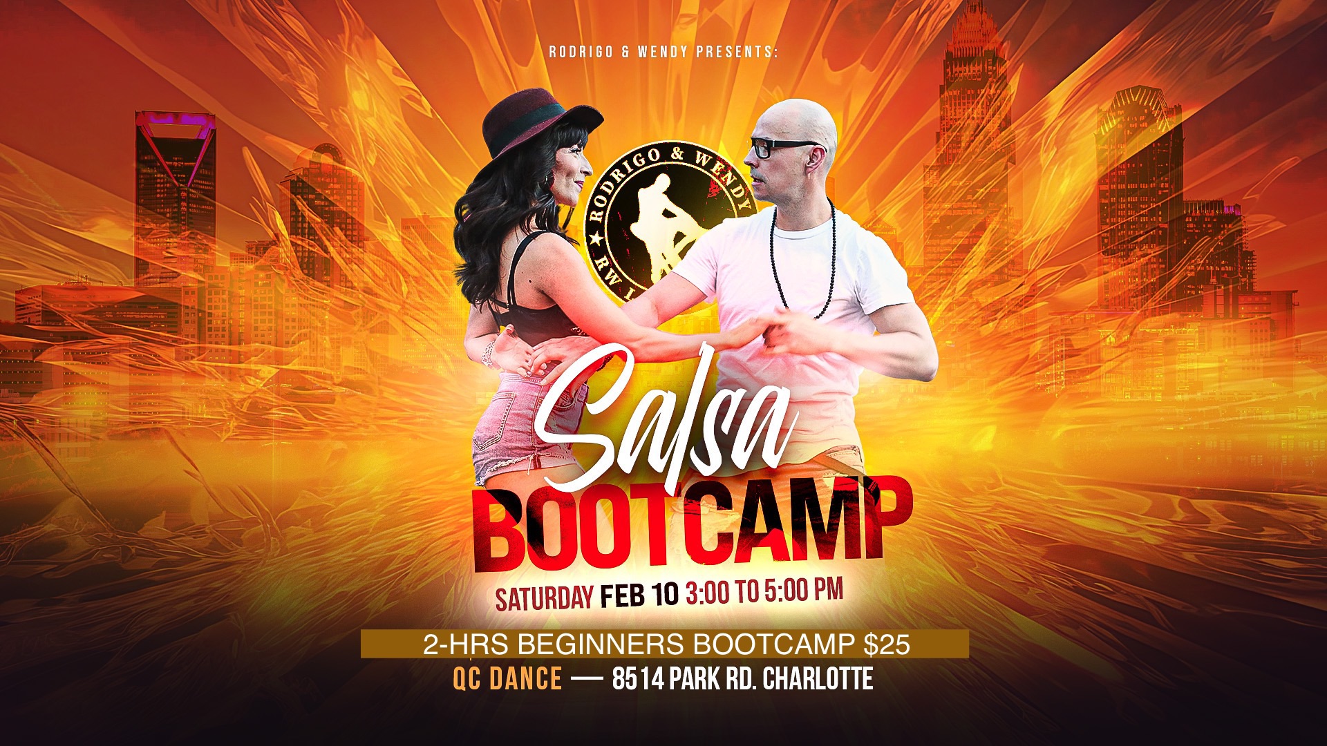 RW 2-HR SALSA On2 BOOTCAMP - Sat, Feb 10th, 2024