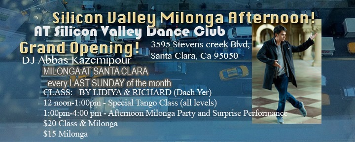 Silicon Valley Milonga Afternoon!
