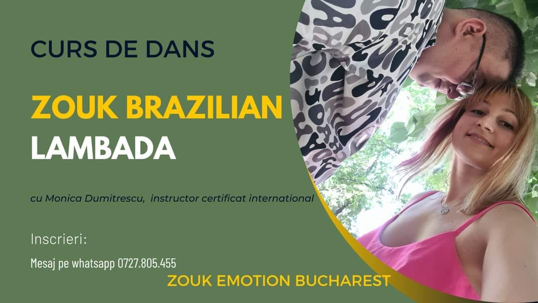 Dans în mansarda. Zouk Brazilian- Lambada