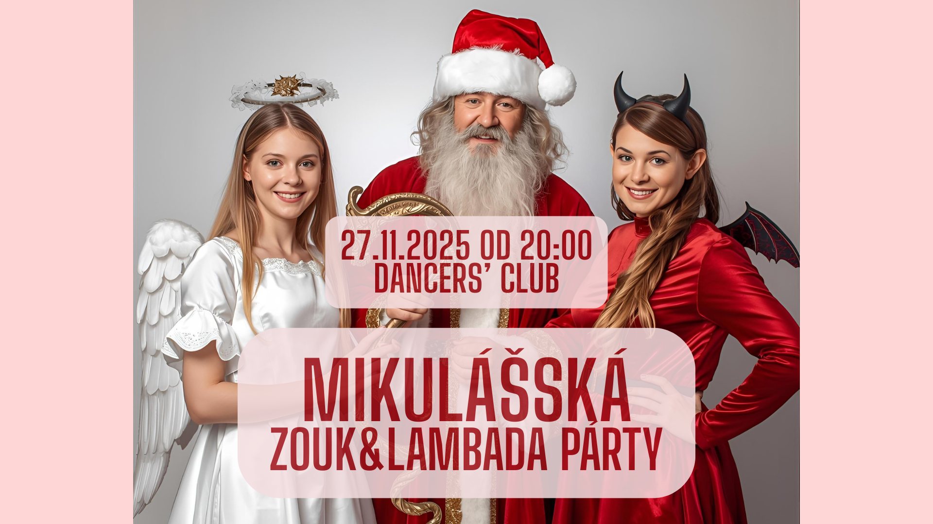 Mikulášská ZOUK a LAMBADA párty v DC