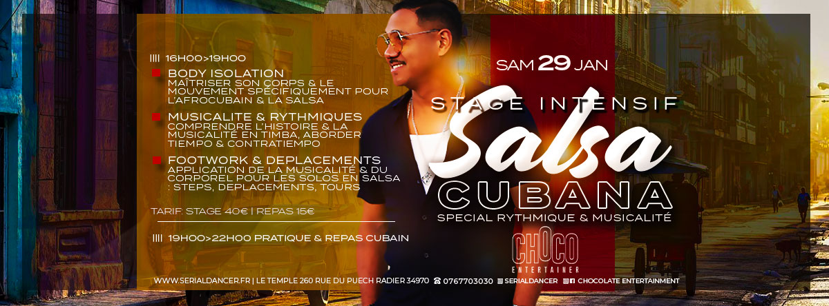 Stage Intensif Salsa Cubana by C.H.O.C.O