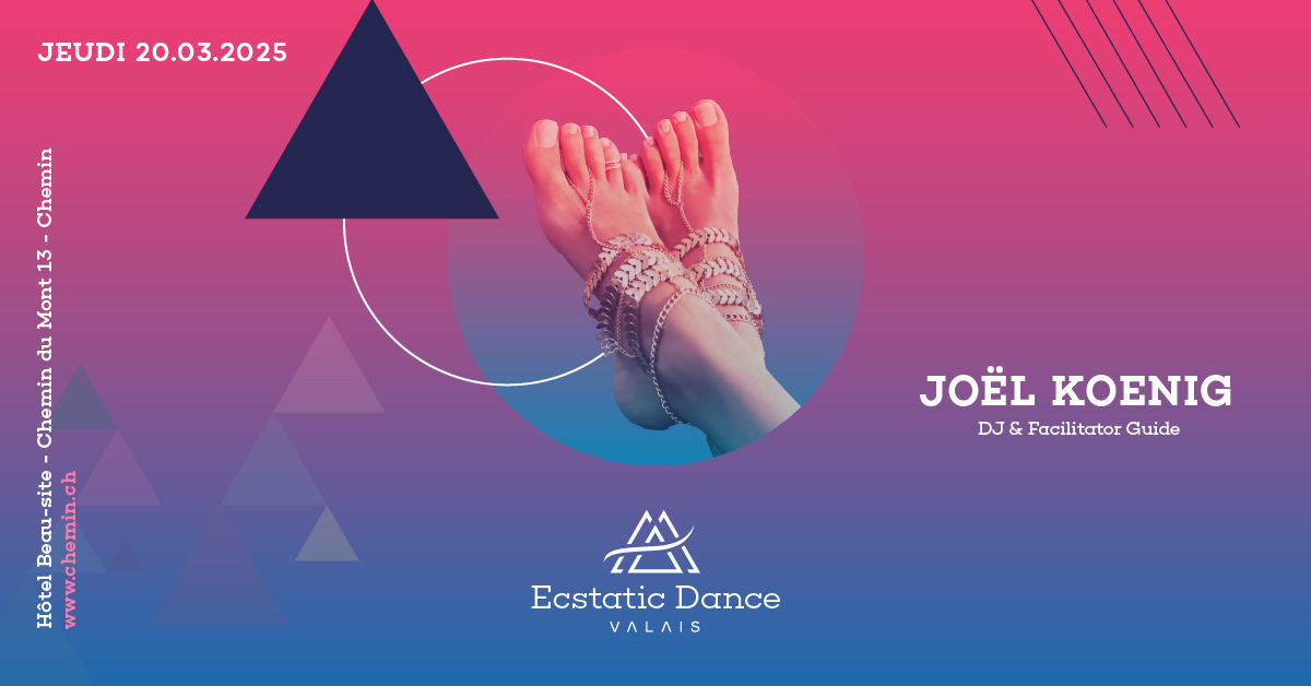 ECSTATIC DANCE AUX BEAU-SITE - CHEMIN MARTIGNY - JEUDI 20 MARS