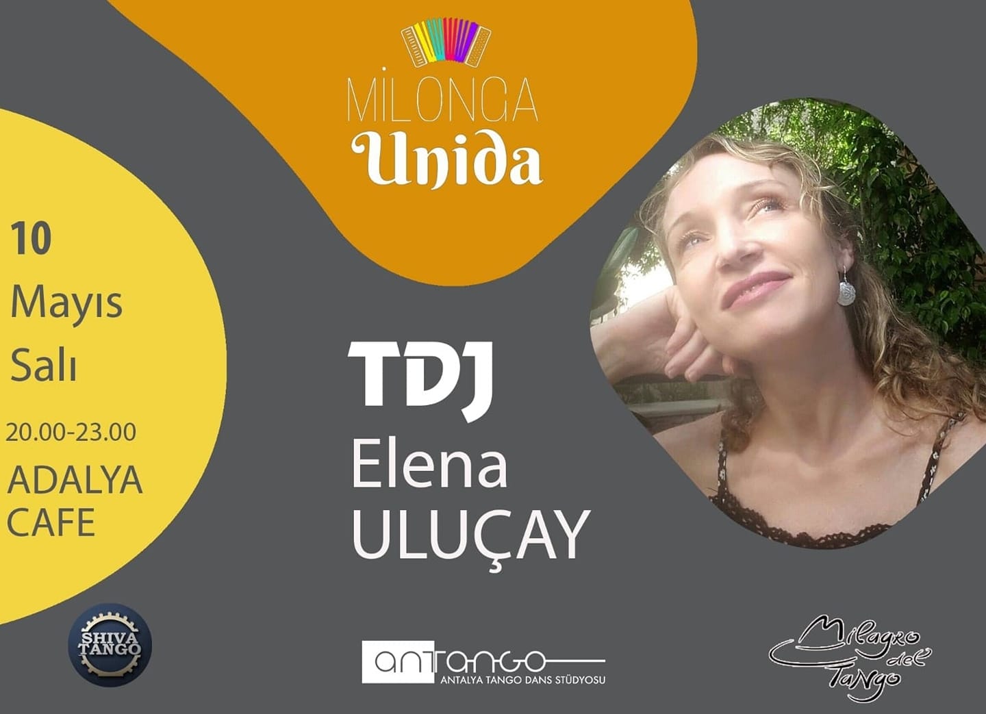 Milonga Unida 10 Mayıs TDj Elena Uluçay