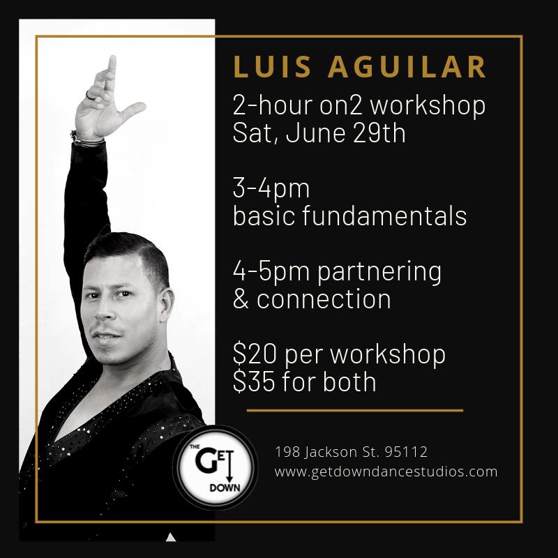 Luis Aguilar On2 Salsa Workshops
