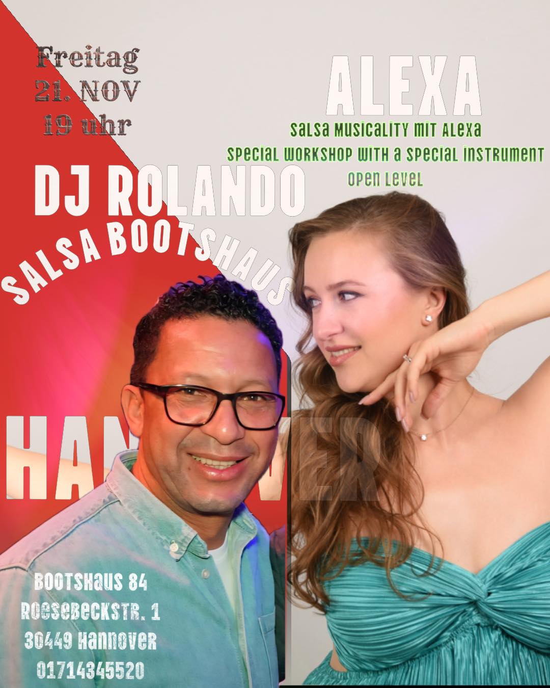 SALSA MUSICALITY mit ALEXA & DJ ROLANDO