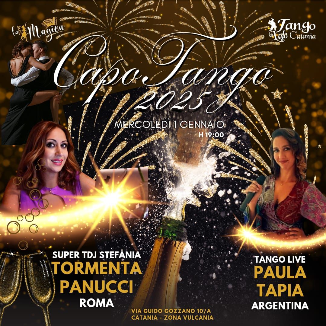 Mercoledì 1' gennaio Gran Galà di "Capo Tango" a Catania!