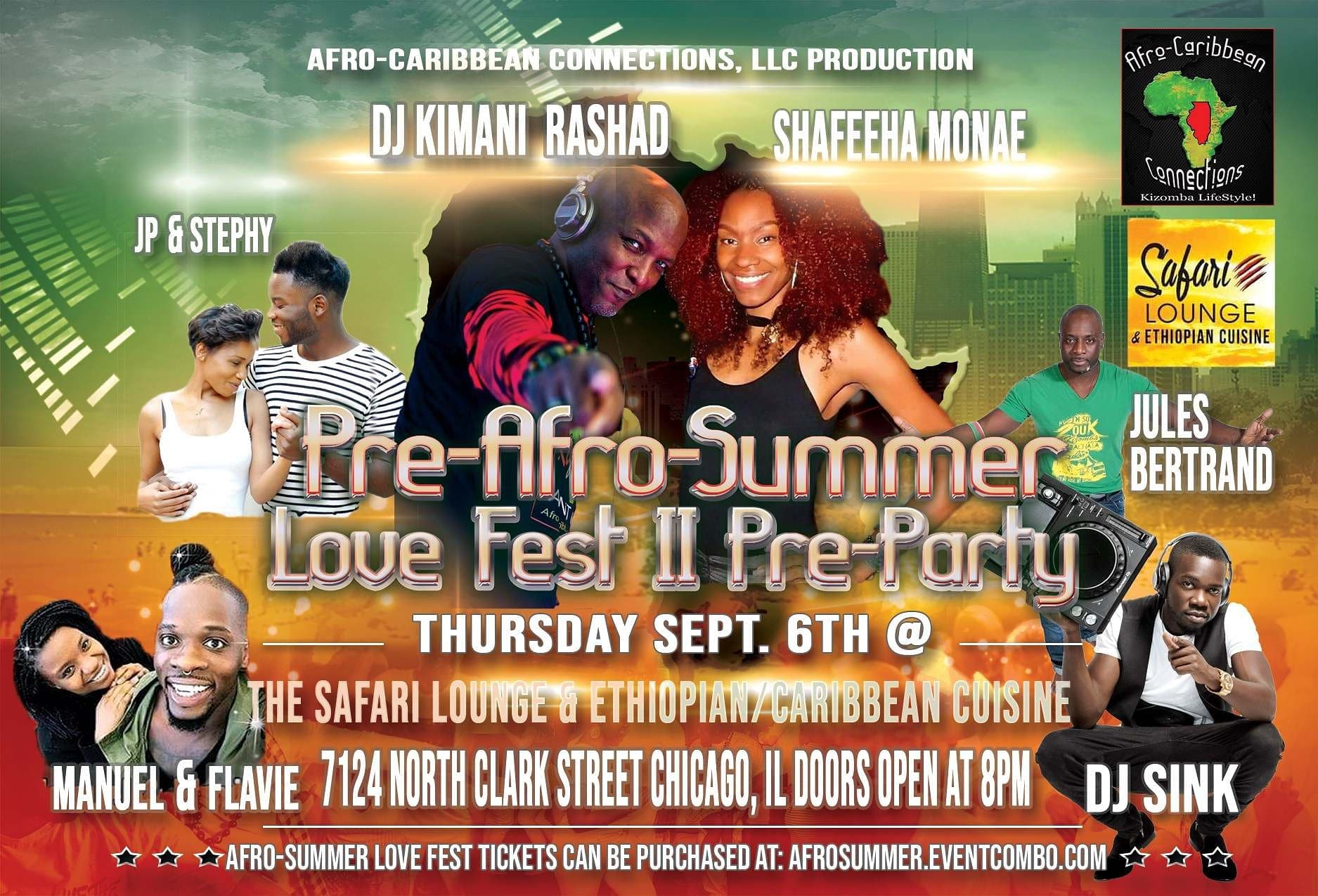 Afro-Summer Love Fest II - Kick Off Party