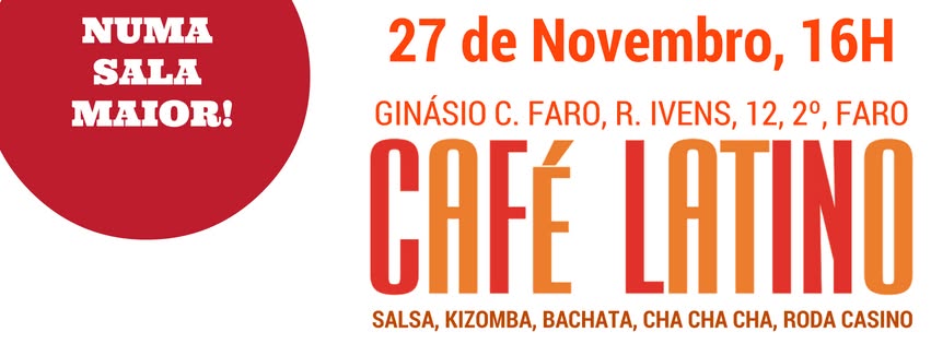 Café Latino no Ginásio Clube de Faro