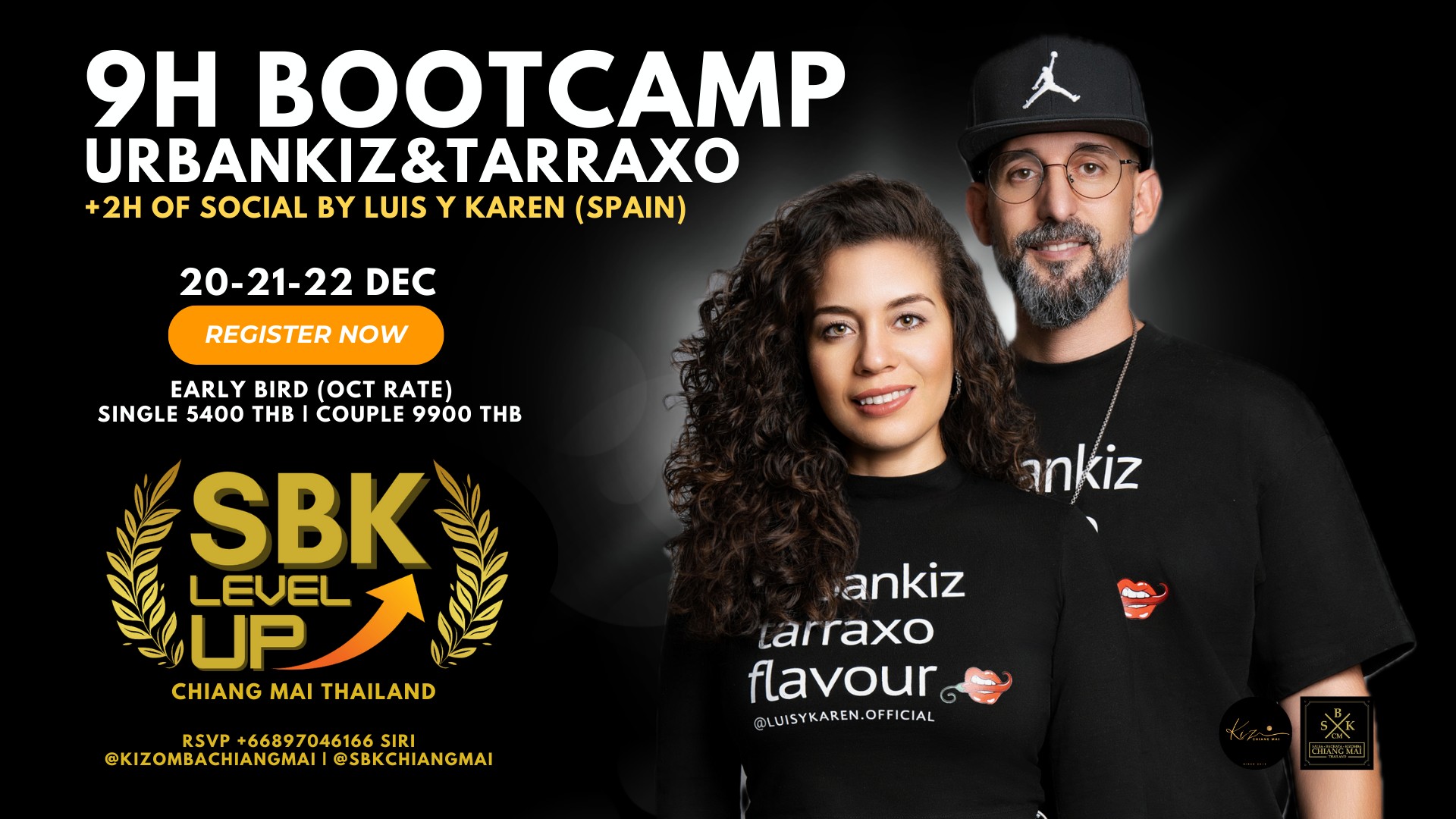 9H Bootcamp Urbankiz & Tarraxo by Luis y Karen (Spain)