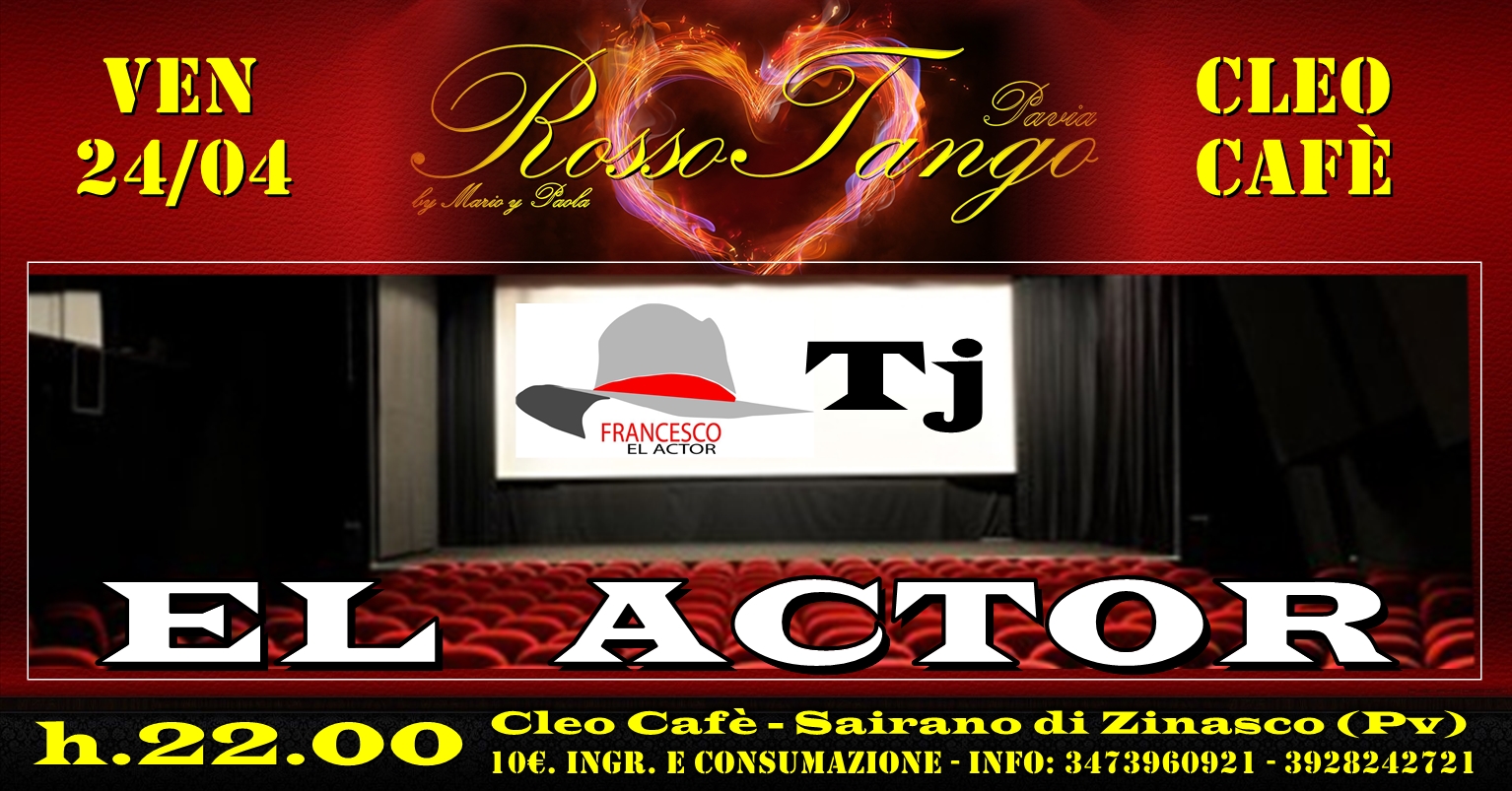 RossoTango con El Actor Tj