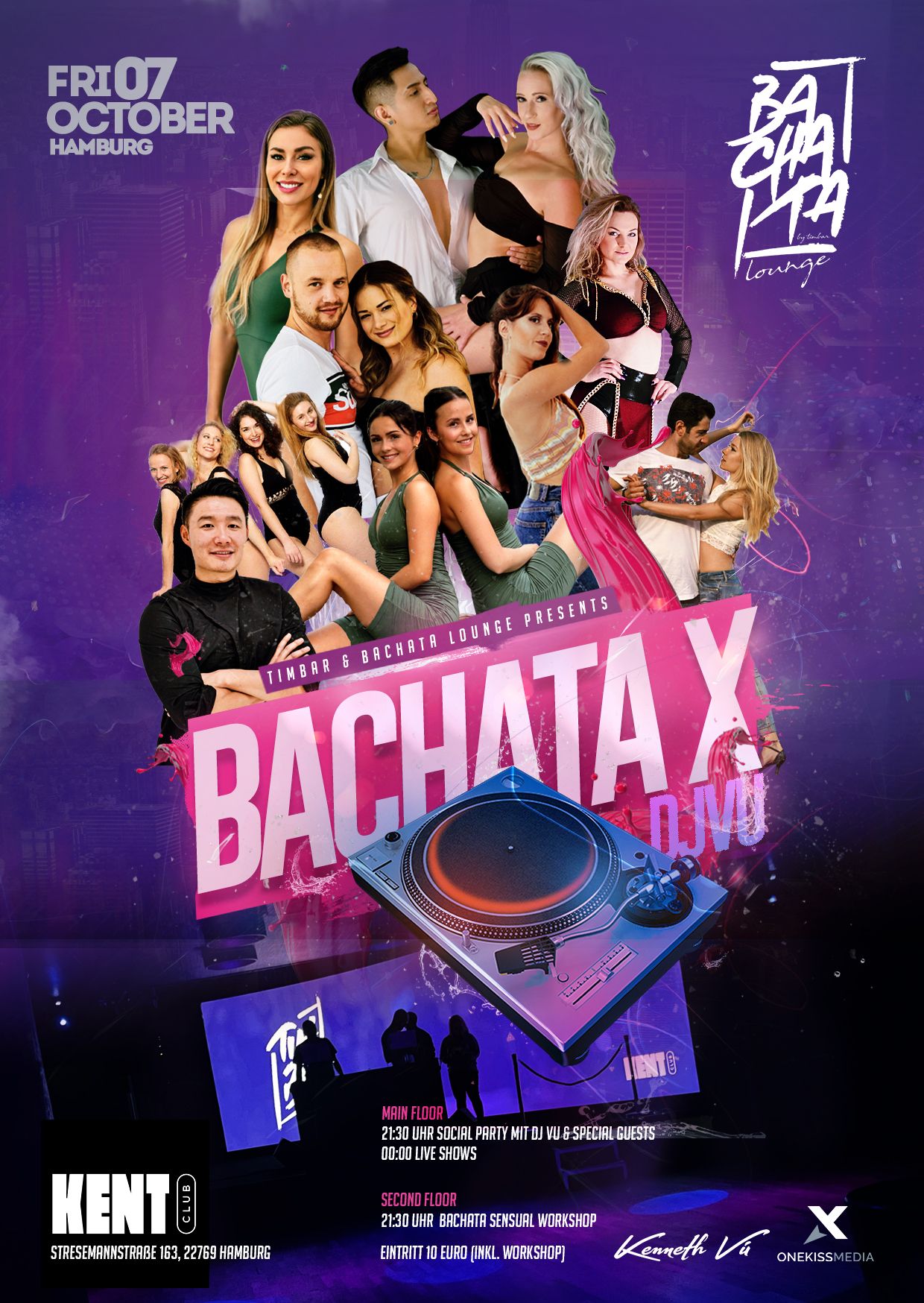 Bachata Loung Special ✘ KENTCLUB Hamburg ✘ DJ Vū