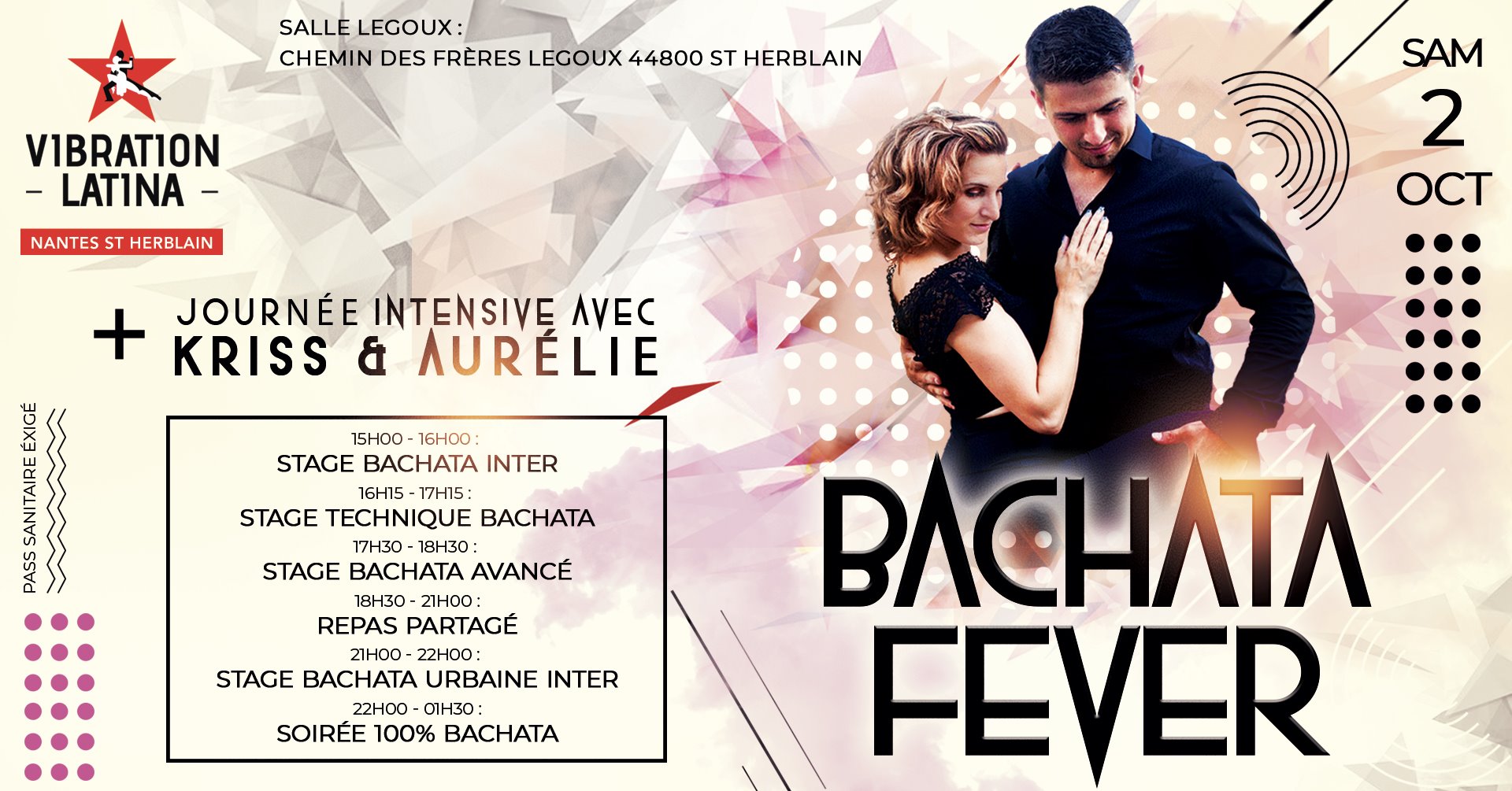 NANTES BACHATA FEVER - by Kriss & Aurélie Témo