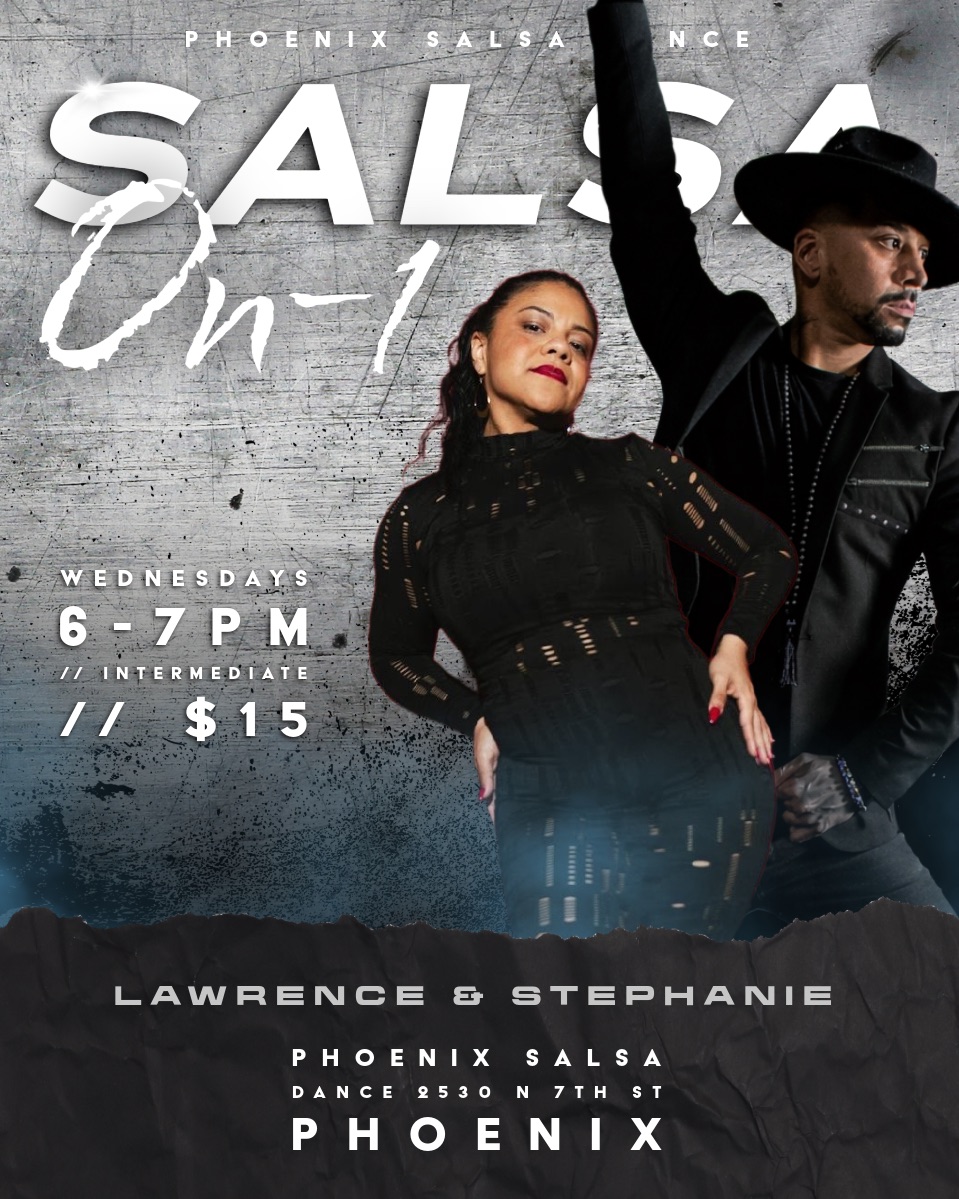 Wednesday Salsa On-1 with with Lawrence & Stephany!