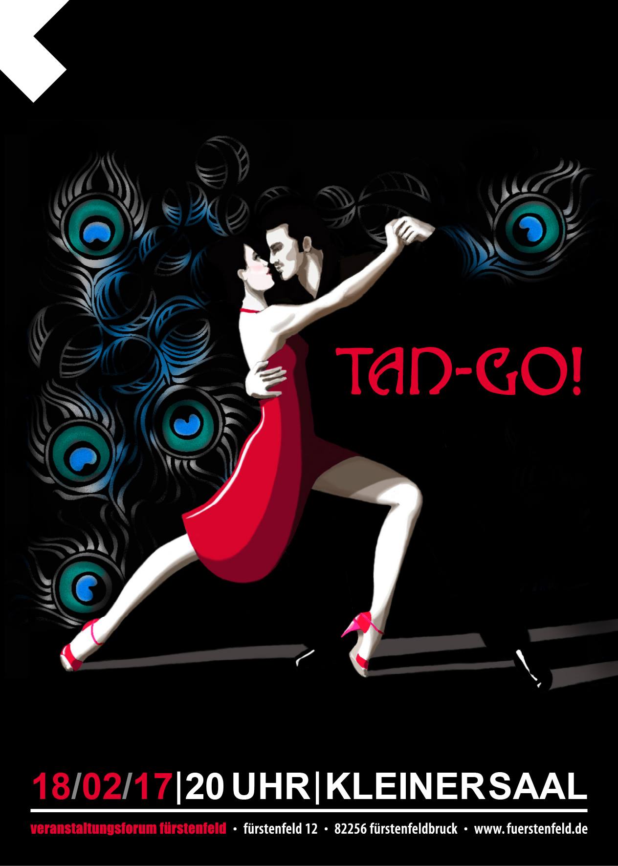 Tan-Go! am Sa, 18. Februar mit Show von Gabi & Gustavo Gómez!