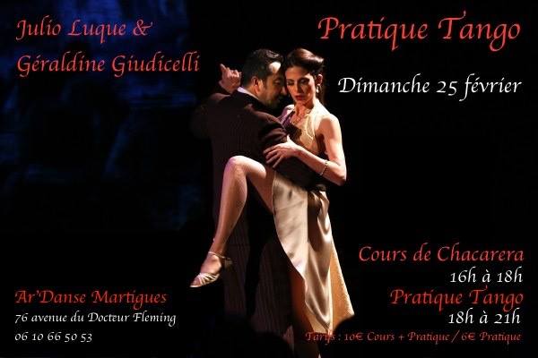 Pratique Tango Gourmet de Julio & Géraldine