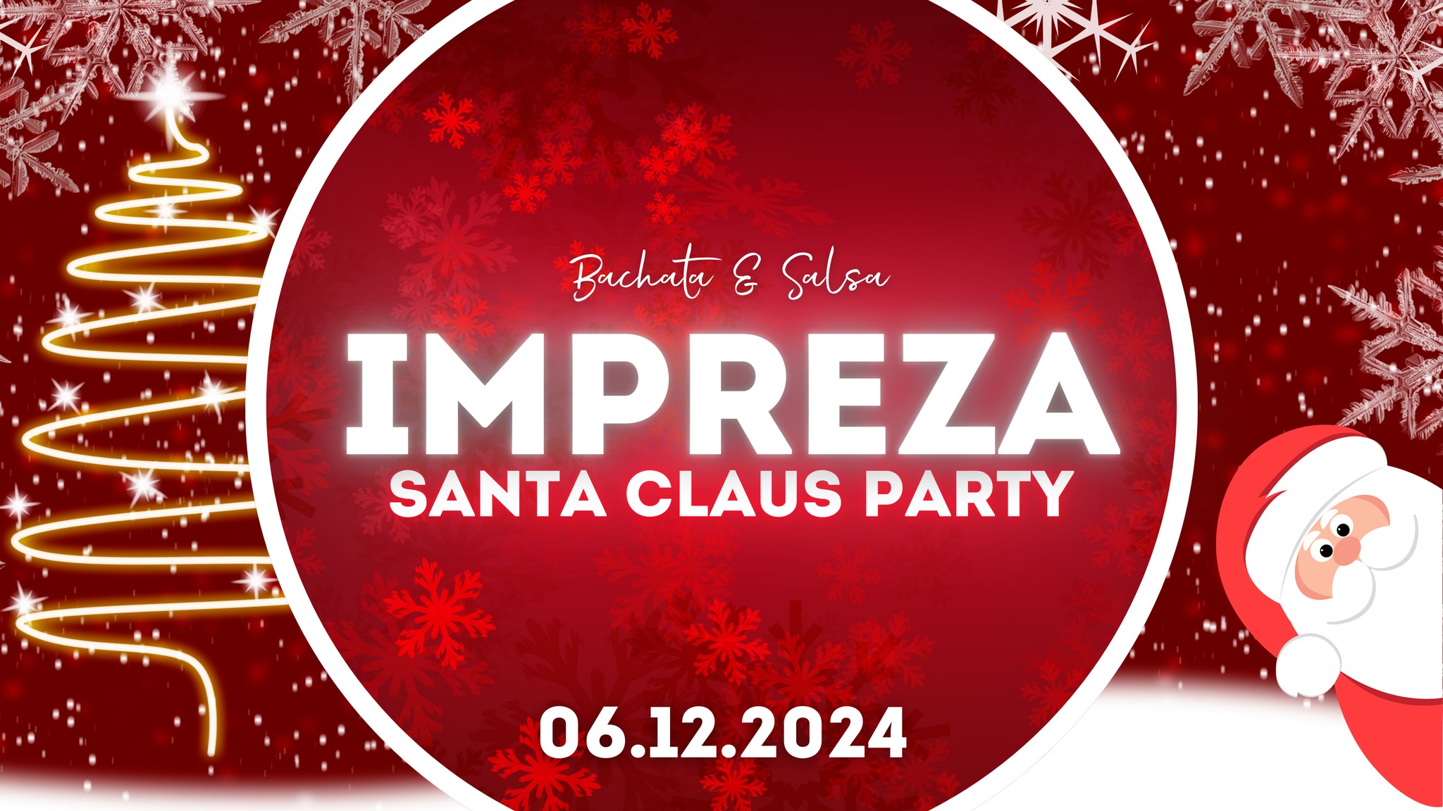 SANTA CLAUS PARTY - IMPREZA MIKOŁAJKOWA BACHATA & SALSA W MOHITO GLIWICE!🎅🏻