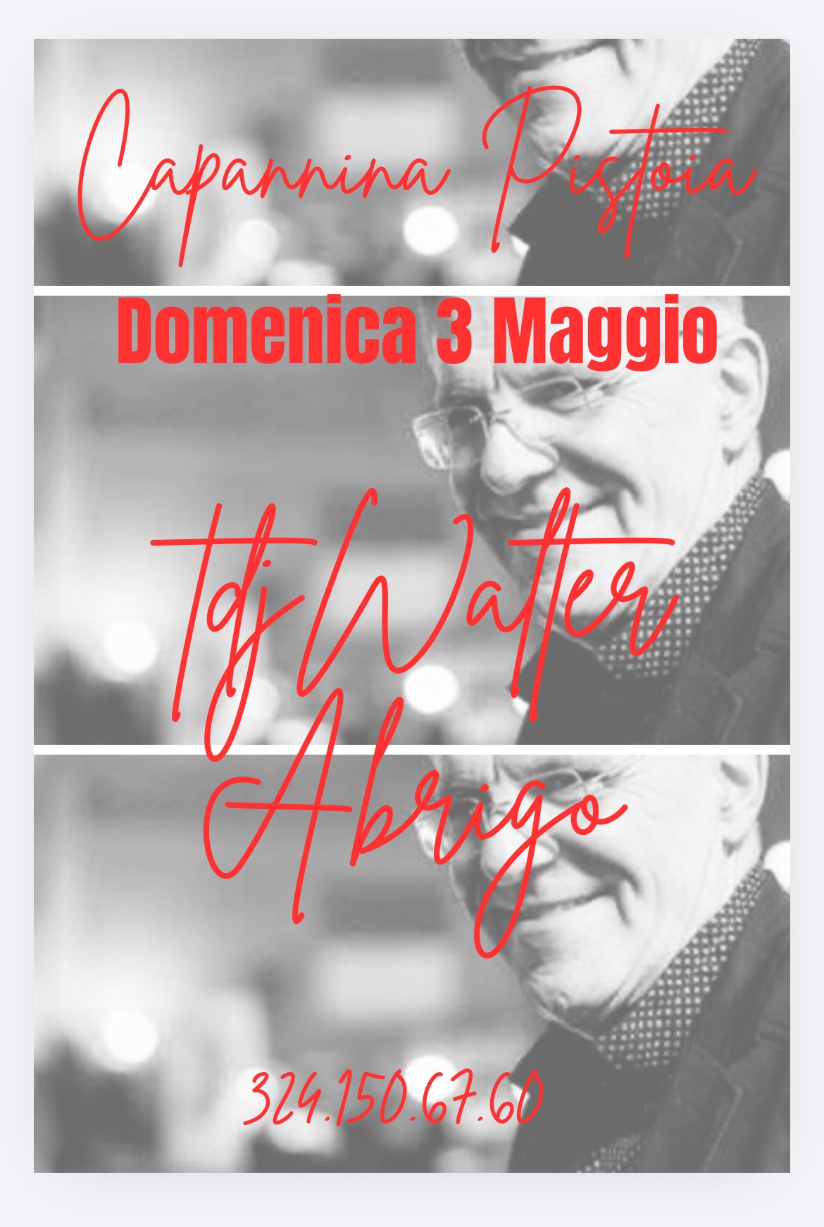 La Milonga della Capannina presenta Walter Abrigo