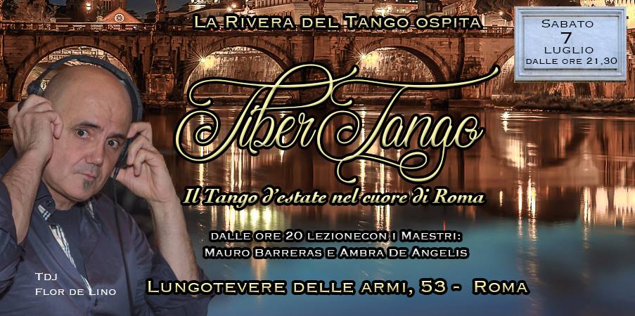 TiberTango, il tango d'estate nel cuore di Roma