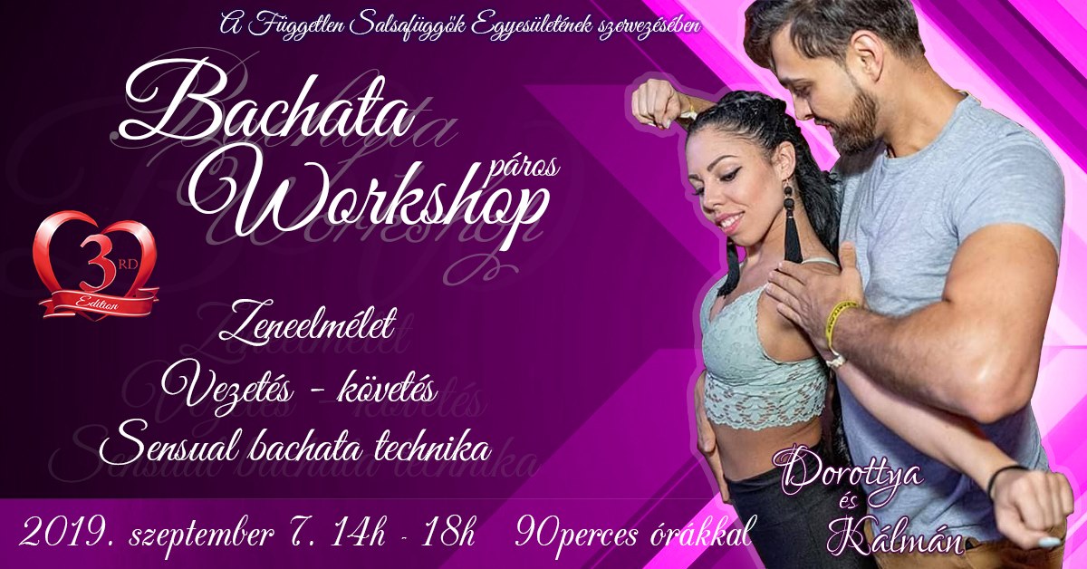 Páros Bachata workshop Dorkával 3rd Edition