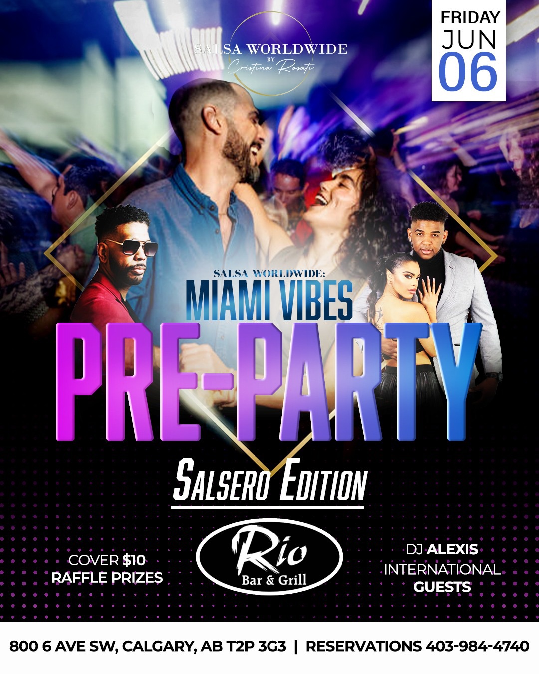 MIAMI VIBES WELCOME PARTY - Salsa & Bachata Edition