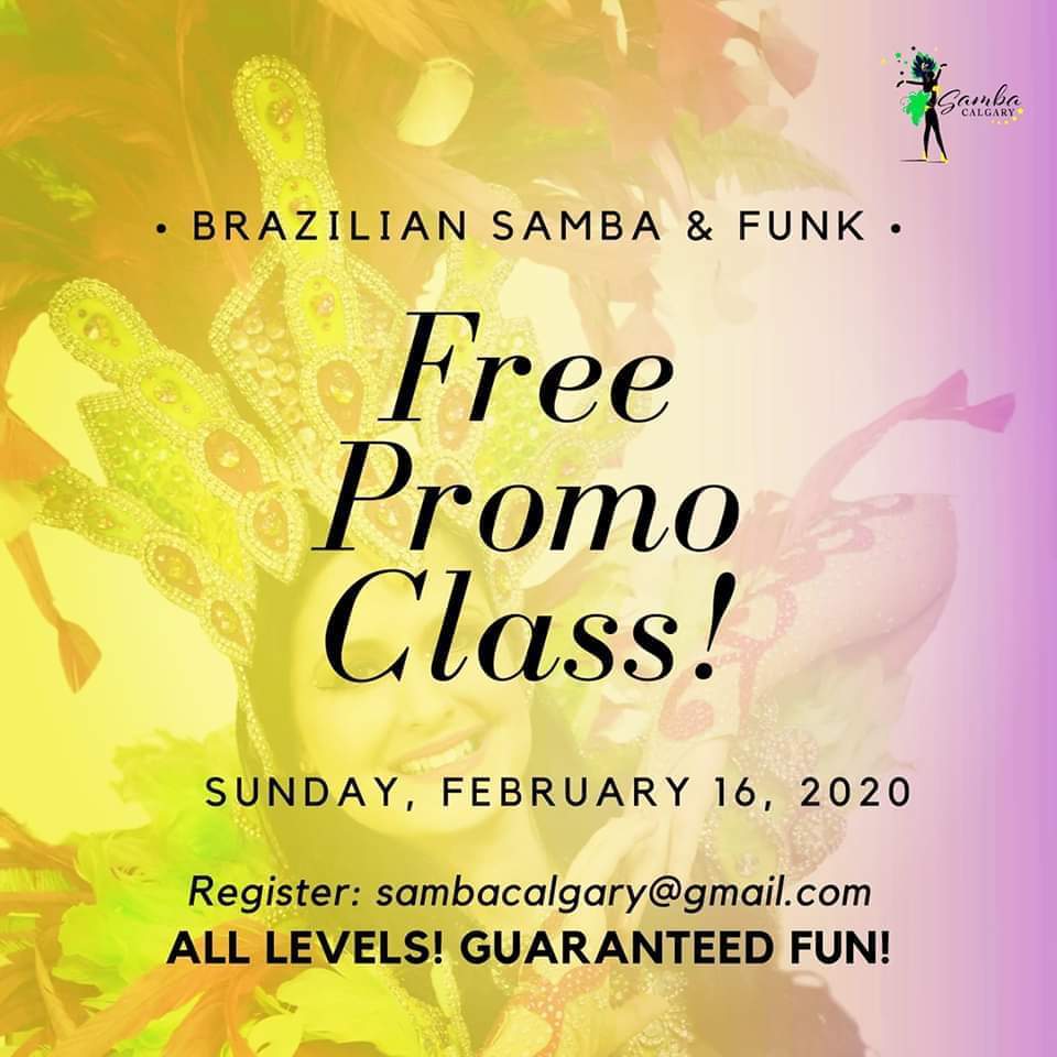 Free Brazilian Samba & Funk Class