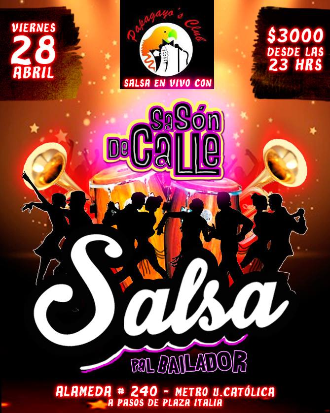 Salsa pal bailador