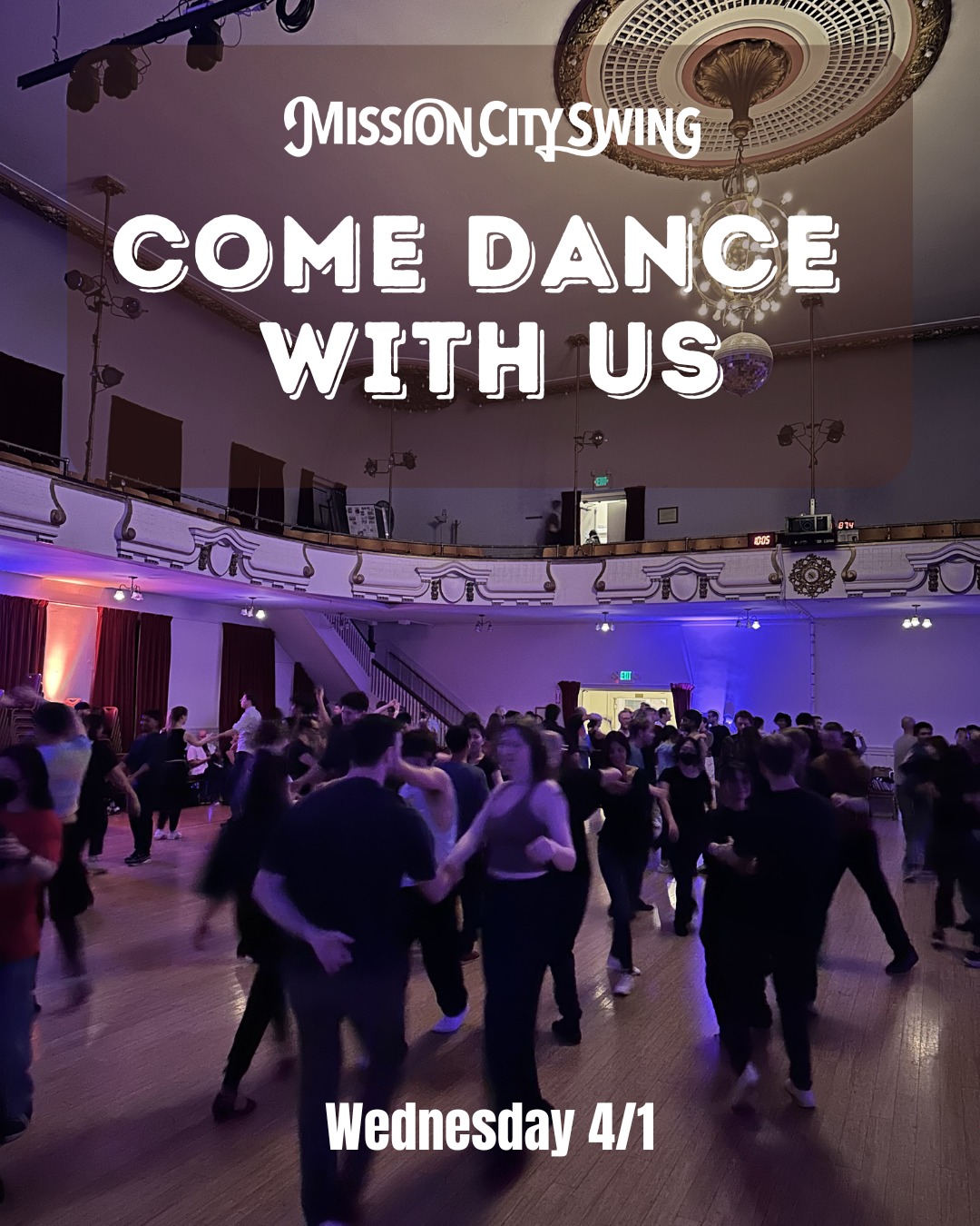 Mission City Swing: 5th week of classes!