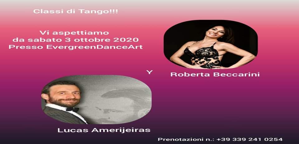 inizio corsi di Tango Argentino