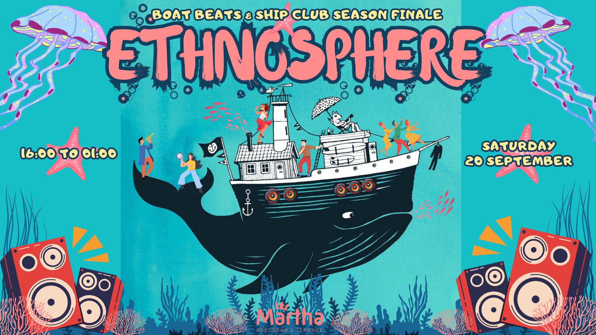 ETHNOSPHERE - Boat Beats & Ship Club Season Finale
