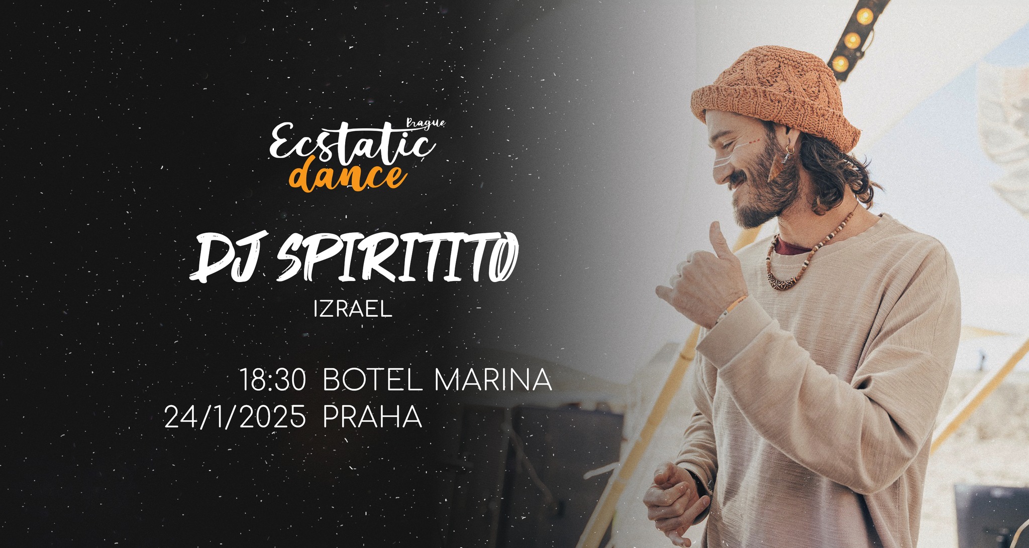 Ecstatic dance Prague #143 DJ Spiritito (Izrael)