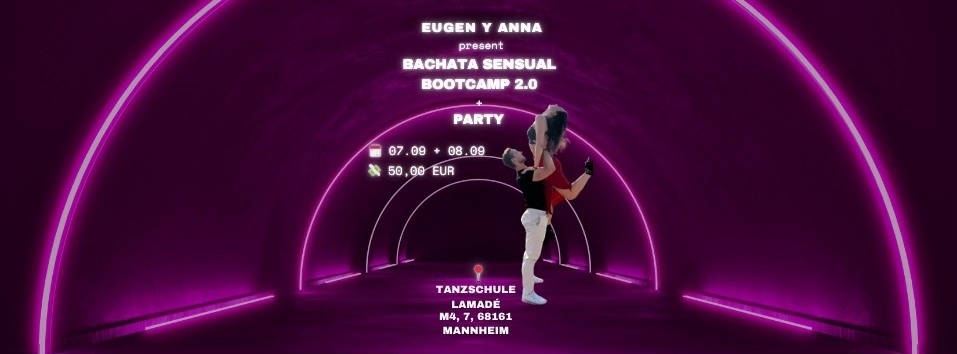 ๐บ๐ Bachata Sensual Bootcamp 2.0 + Party ๐๐