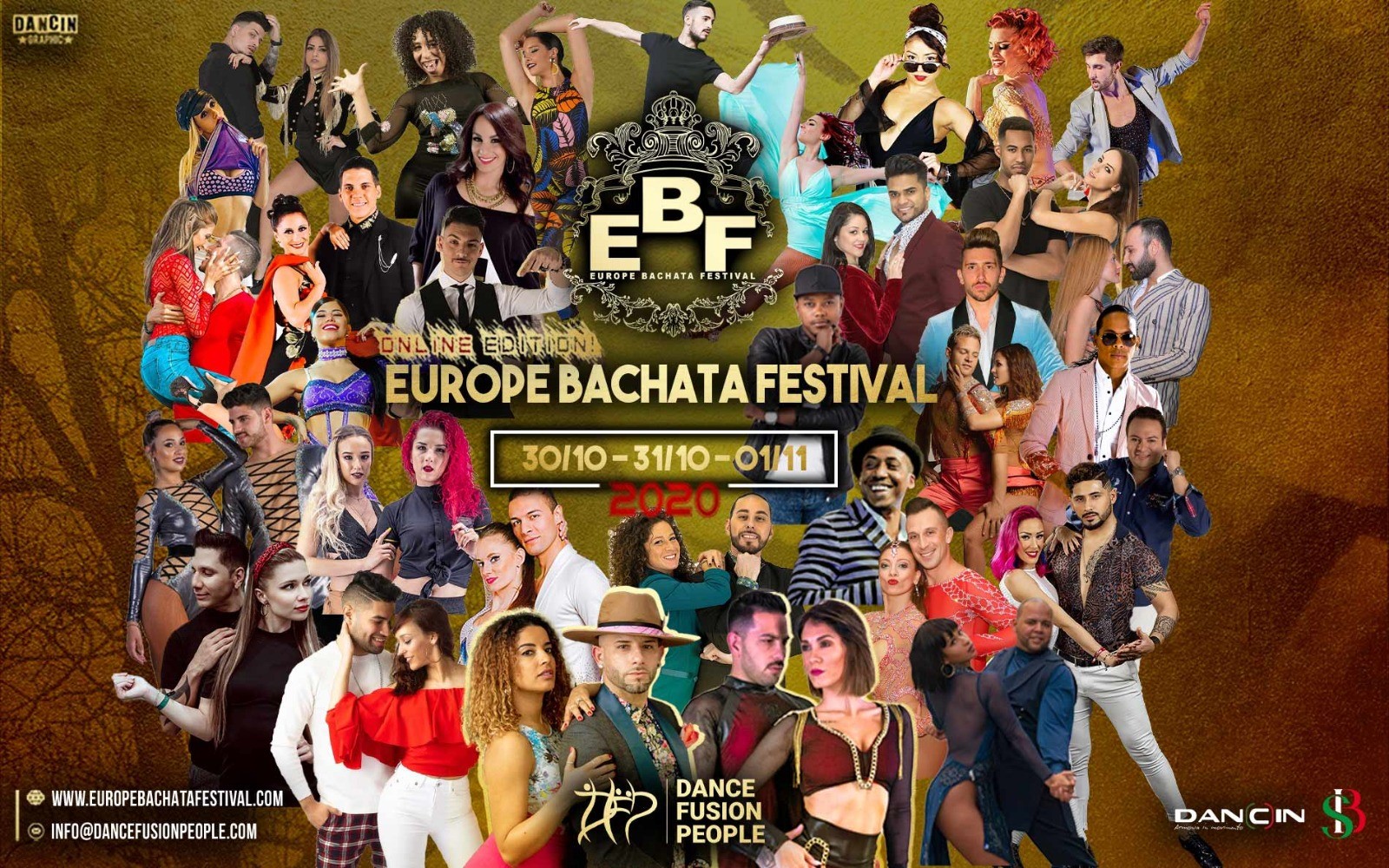 Europe Bachata Festival 30-31-1 October 2020 Un evento da PAURA
