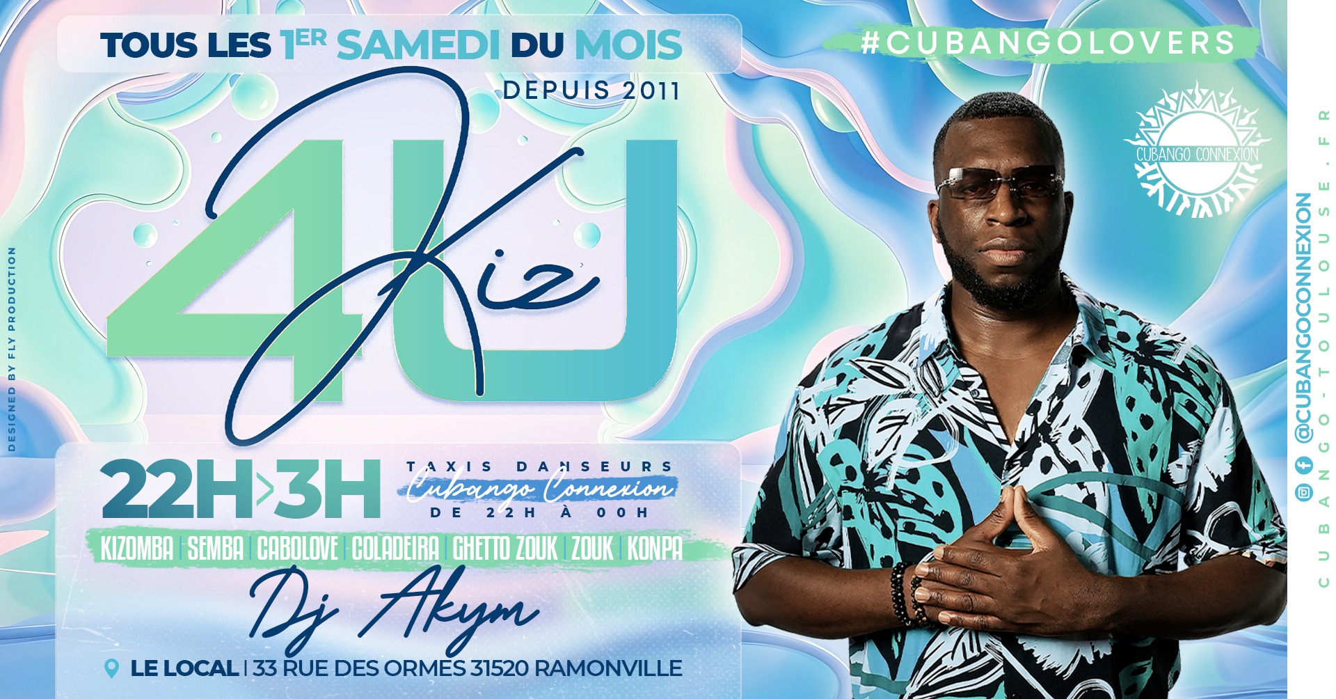 KIZ4U d'AOUT- SAM. 1er AOÛT 2026 - DJ AKYM